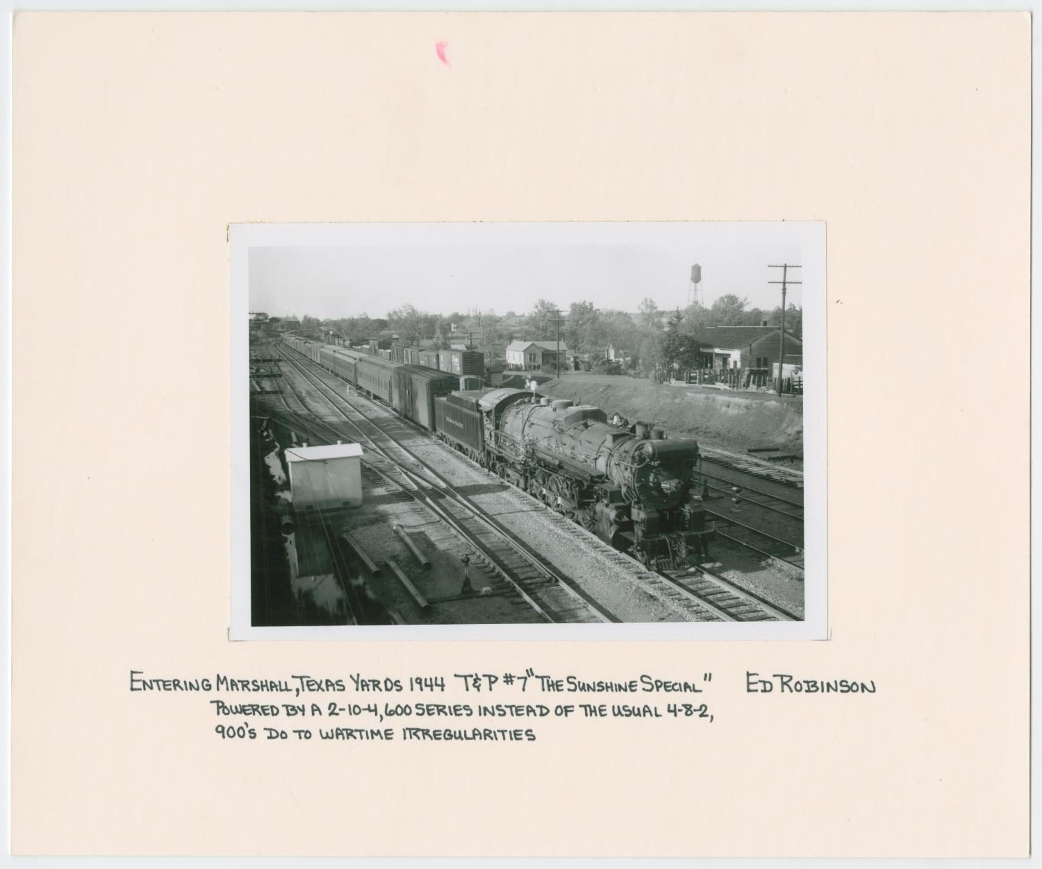 Train Engine #603 and Cars