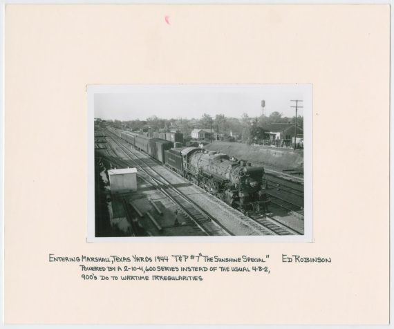 Train Engine #603 and Cars