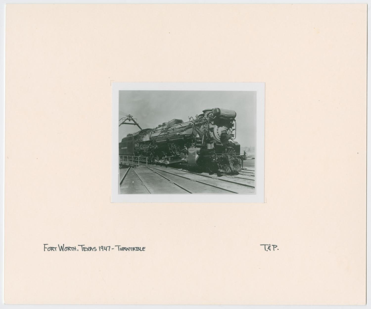 Train Engine #643 and Car