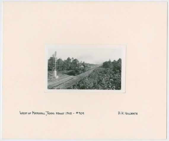 Train Engine #909 and Cars