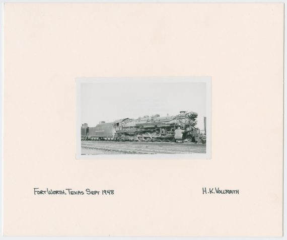 Train Engine #642 and Cars