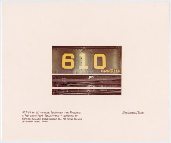 Railway Car #610