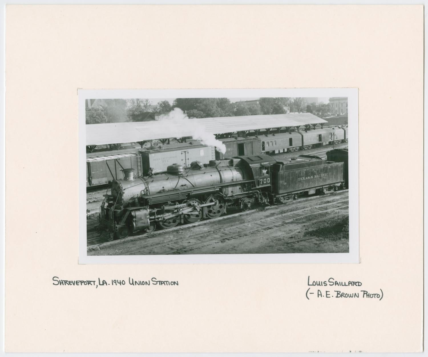 Train Engine #700 and Cars - Shreveport, Louisiana