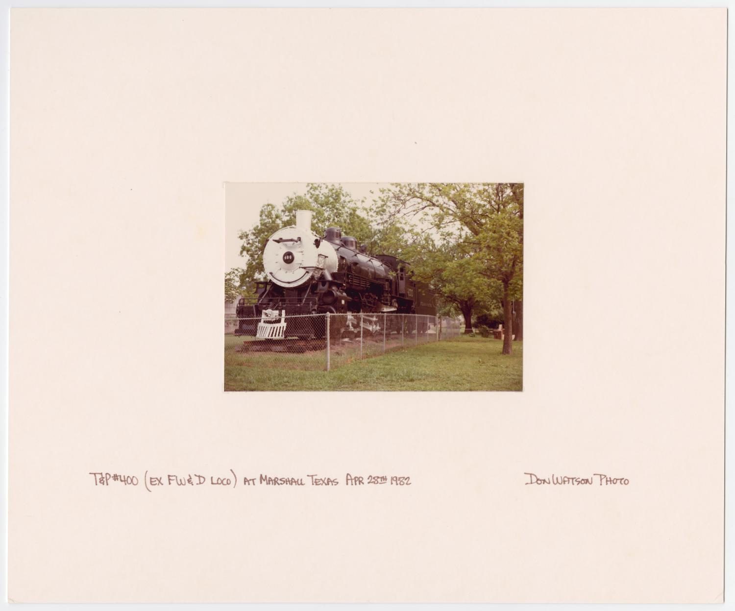 Texas & Pacific Train #400
