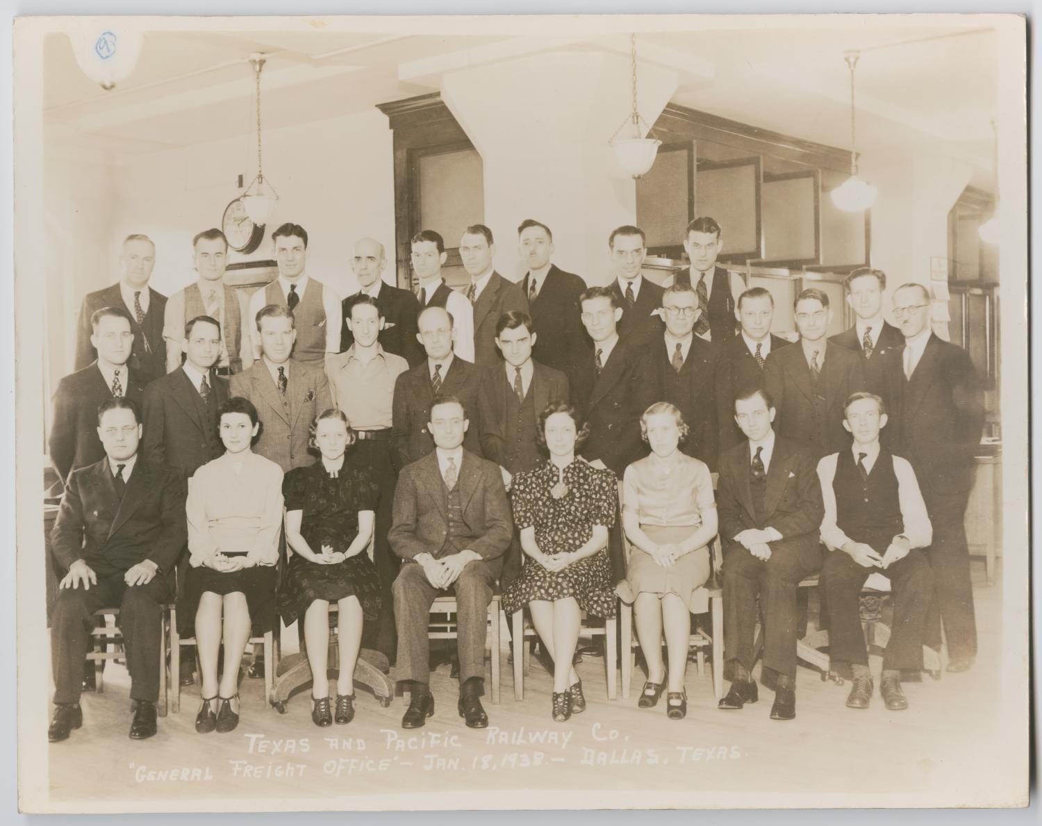 Texas and Pacific Railway Co. 'General Freight Office'