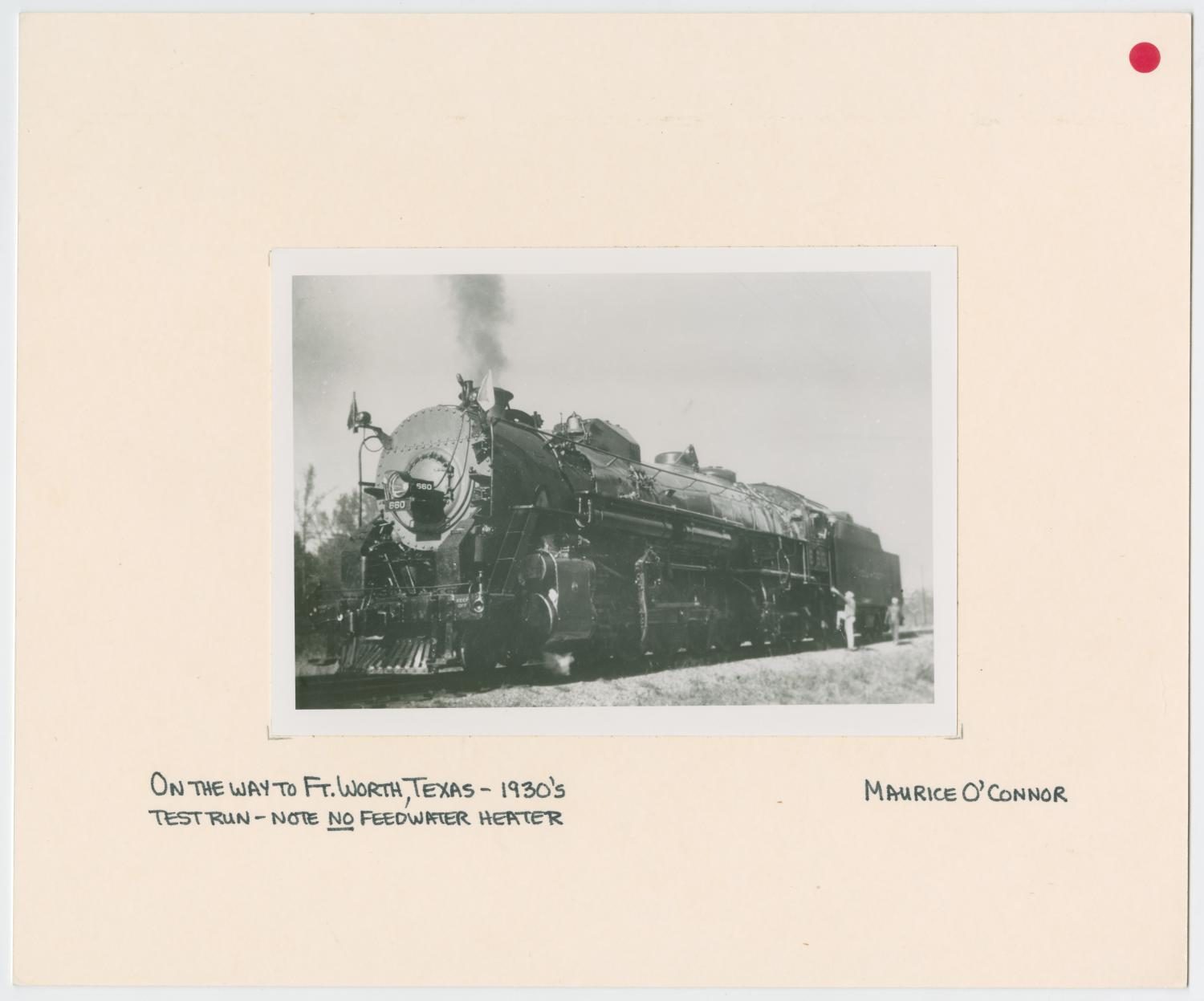Train Engine #660 and Car