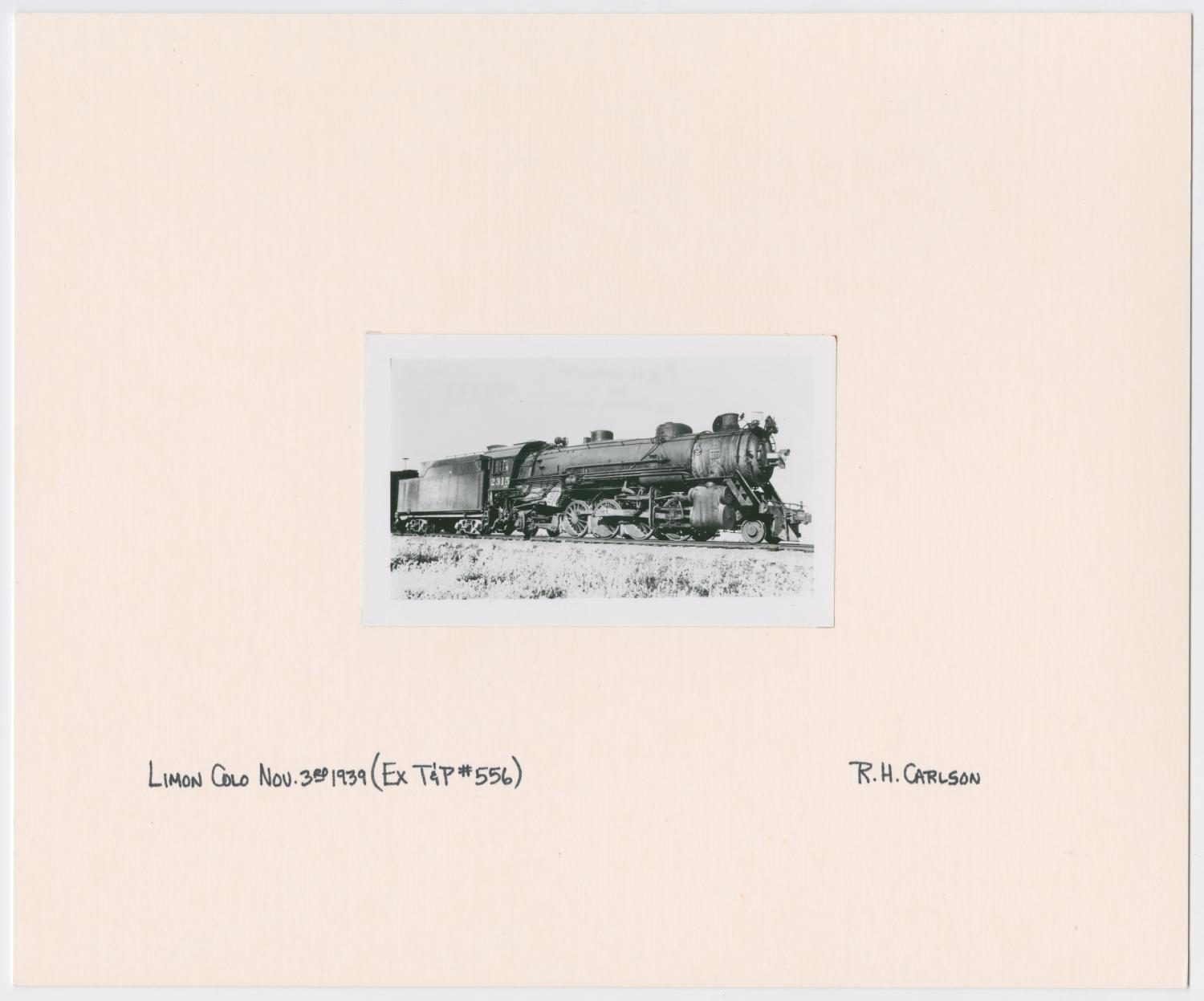 Train Engine #2315 and Car