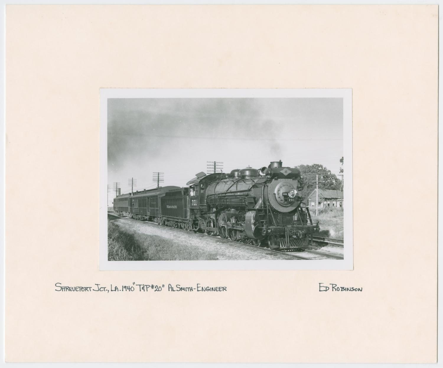 Train Engine #701 and Cars - Shreveport Junction, Louisiana