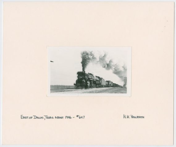 Train Engine #647 and Cars