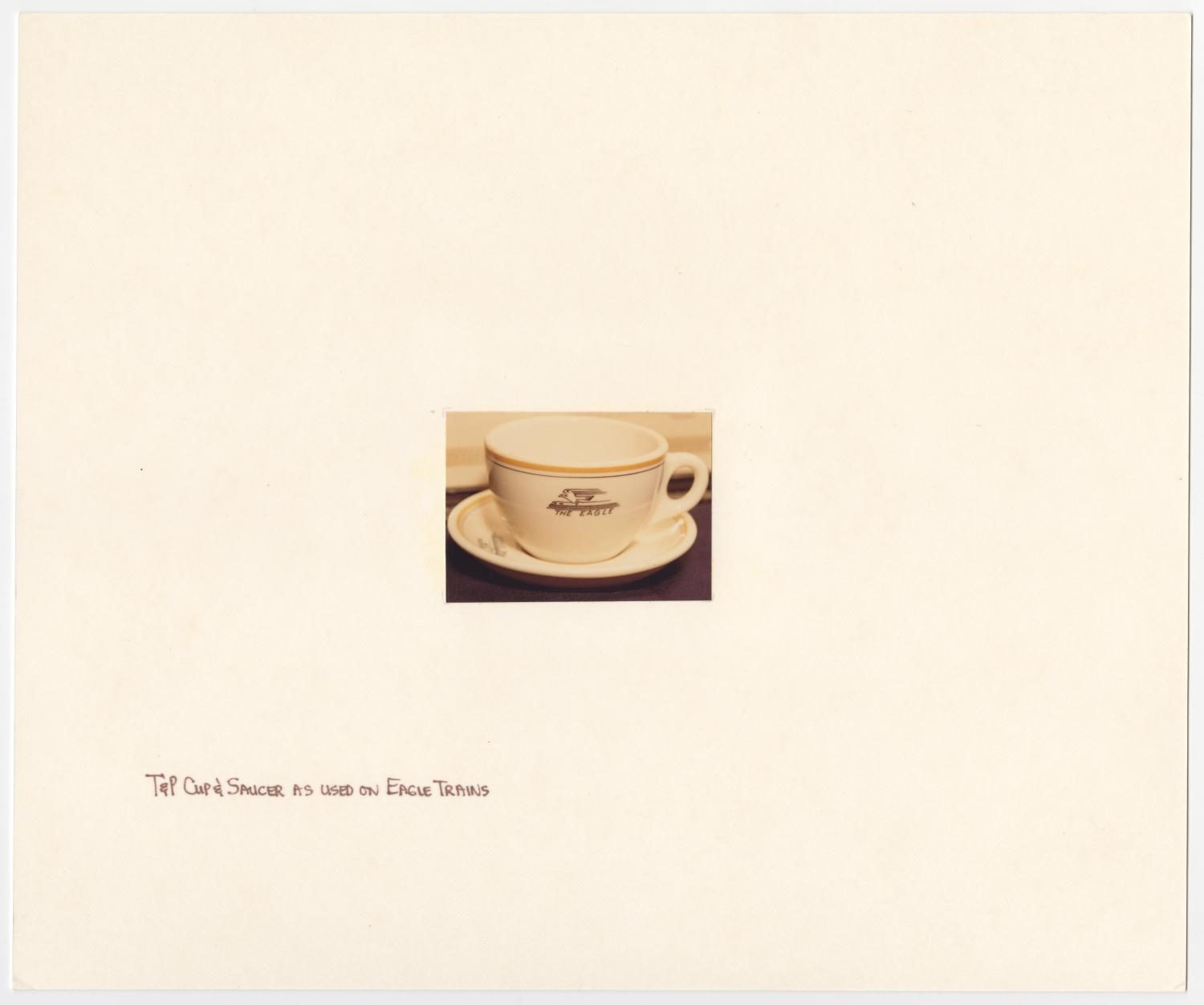 Train Cup and Saucer