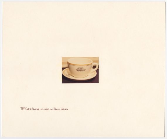 Train Cup and Saucer