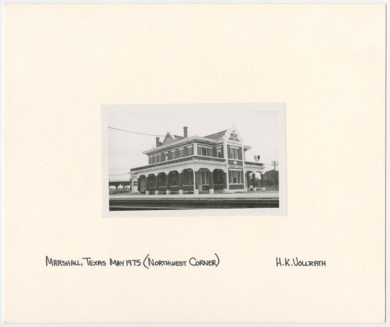Train Depot in Marshall, Texas