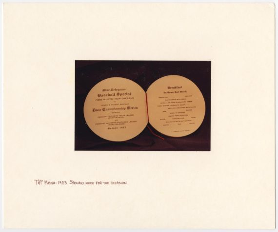 Railway Menu Text
