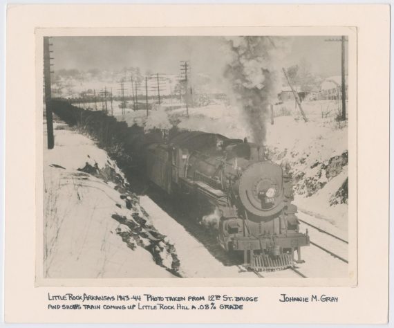 Train Engine #537 and Cars