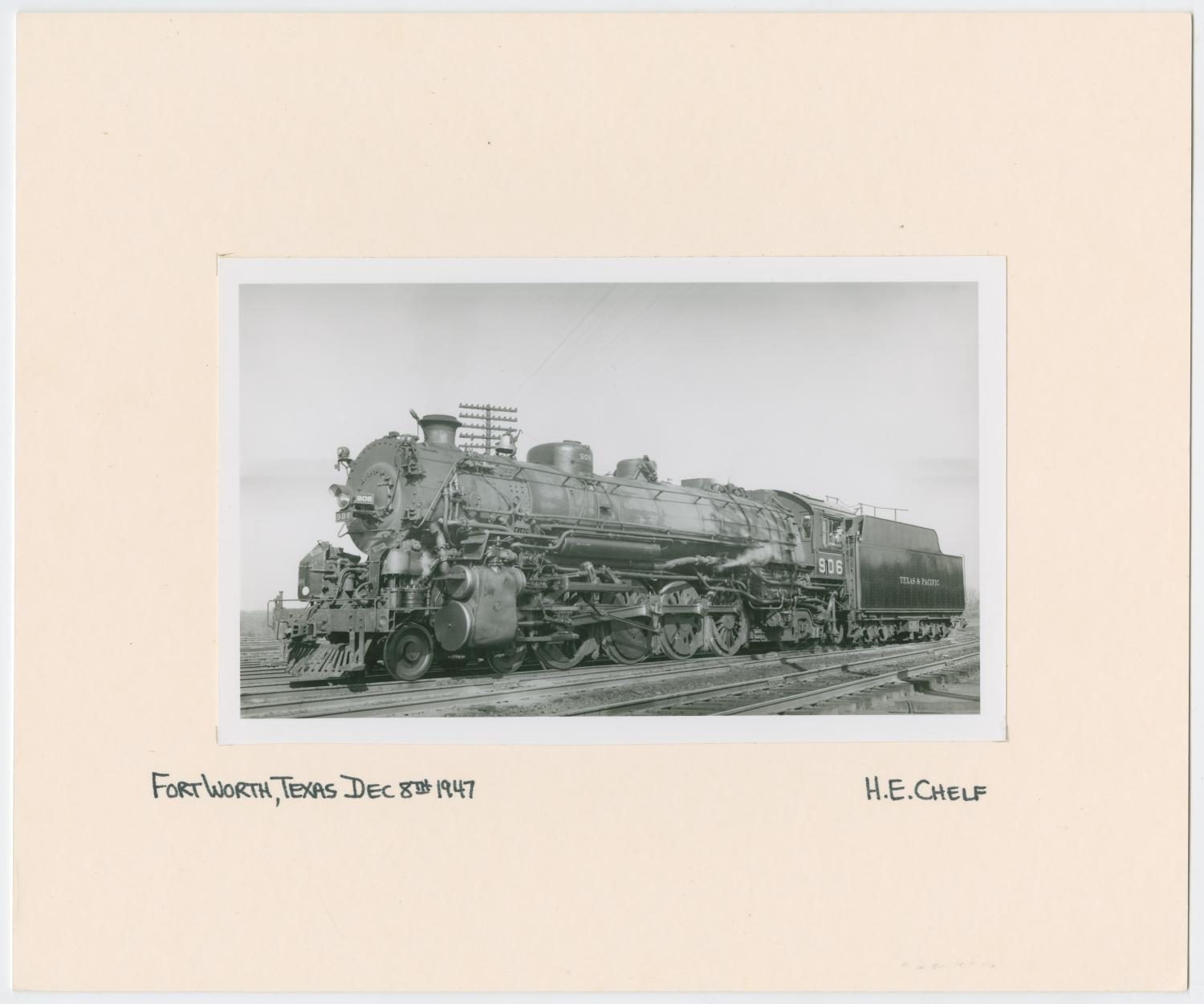 Train Engine #906 and Car