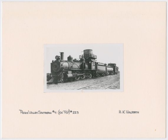 Train Engine #4 and Cars
