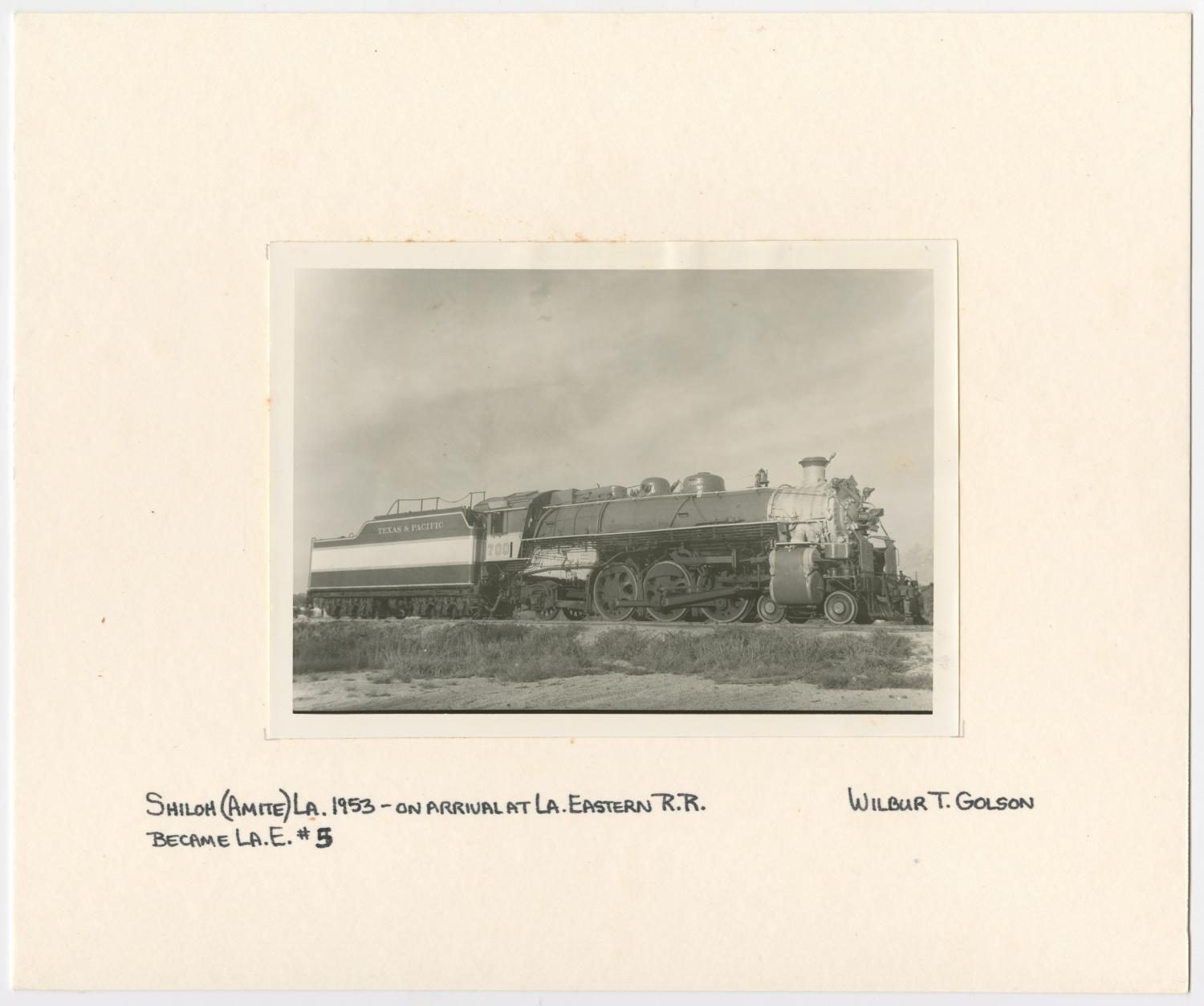 Texas and Pacific Train in Louisiana