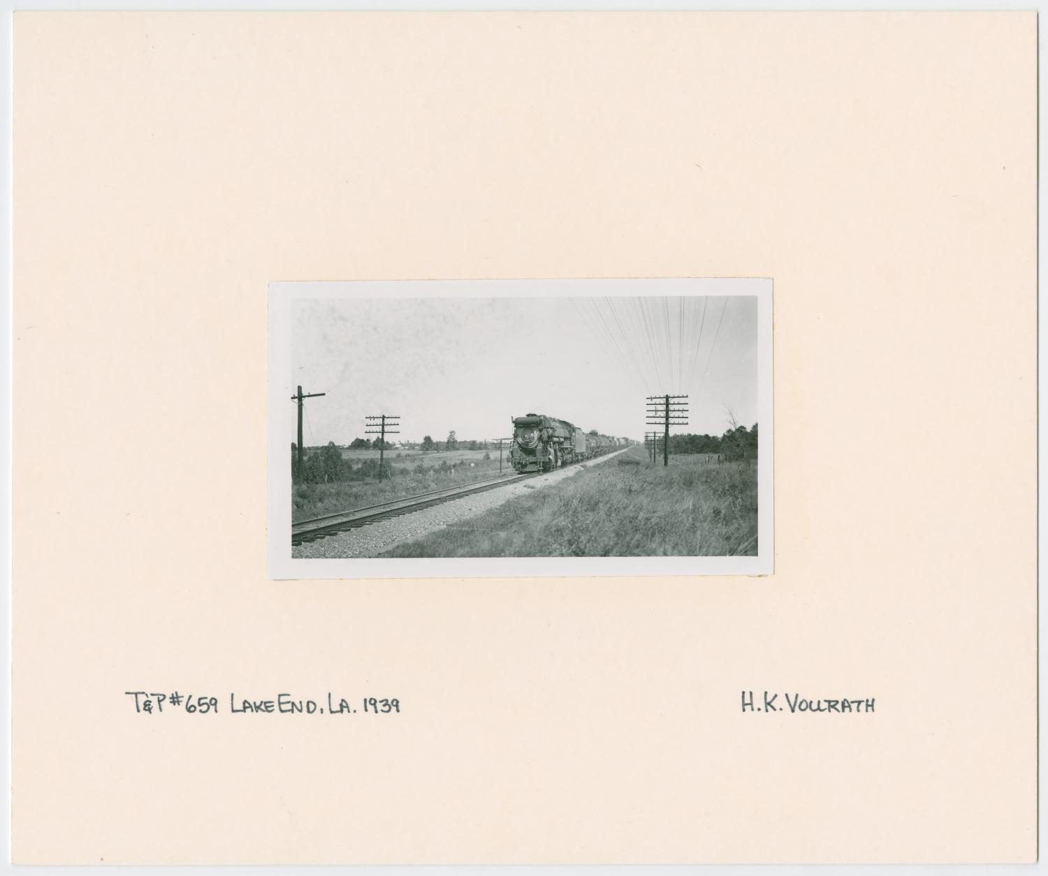 Train Engine #659 and Cars