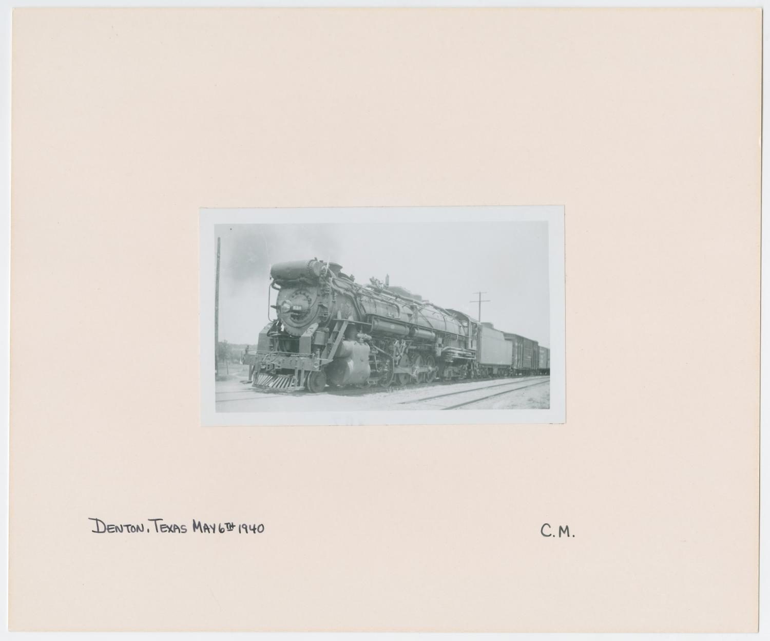 Train Engine #638 and Cars