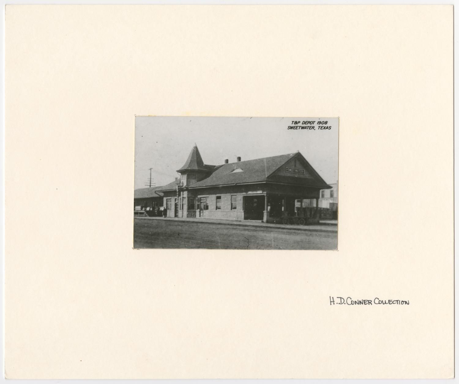 Train Depot in Sweetwater, Texas