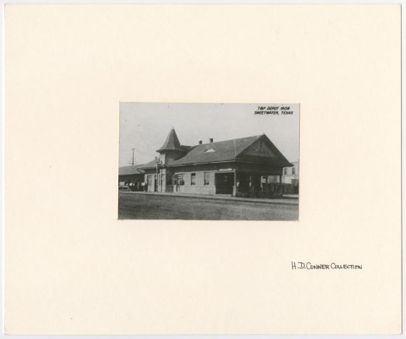 Train Depot in Sweetwater, Texas
