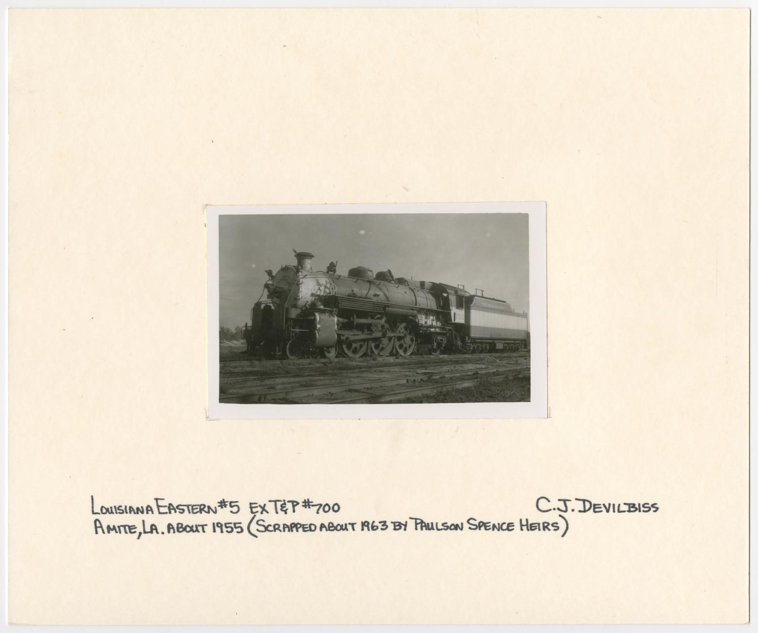 Texas and Pacific Train #700