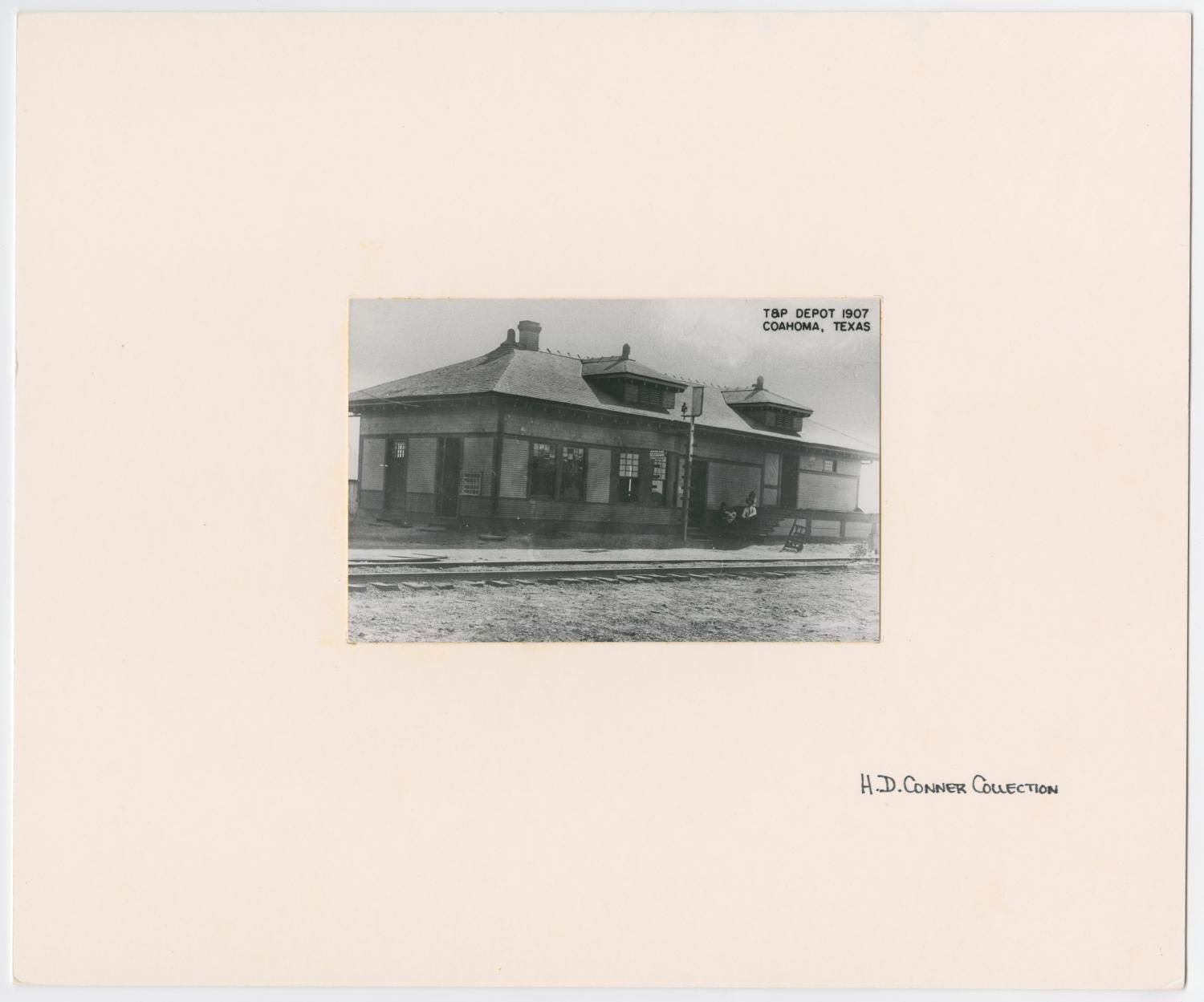 Train Depot in Coahoma, Texas