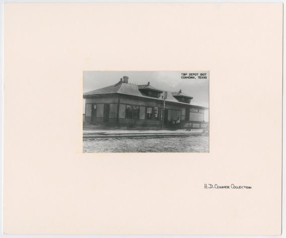 Train Depot in Coahoma, Texas