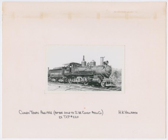 Train Engine #220 and Car
