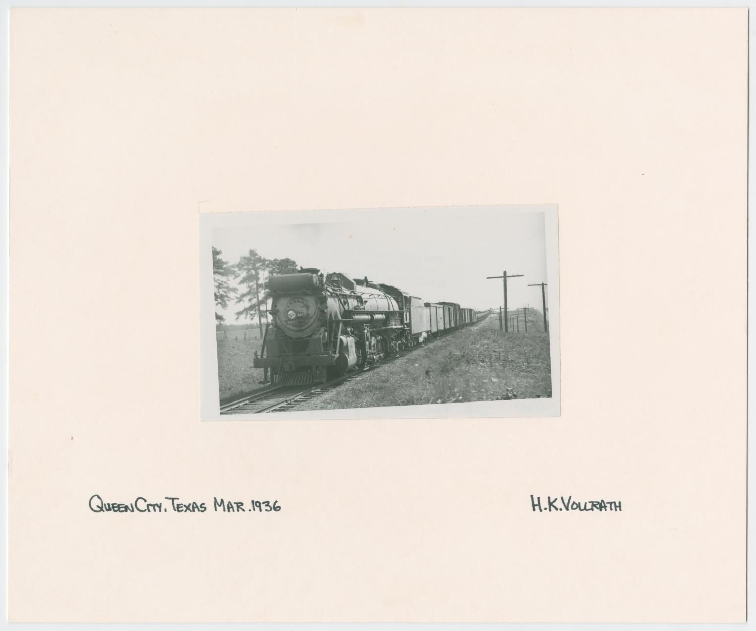 Train Engine #667 and Cars
