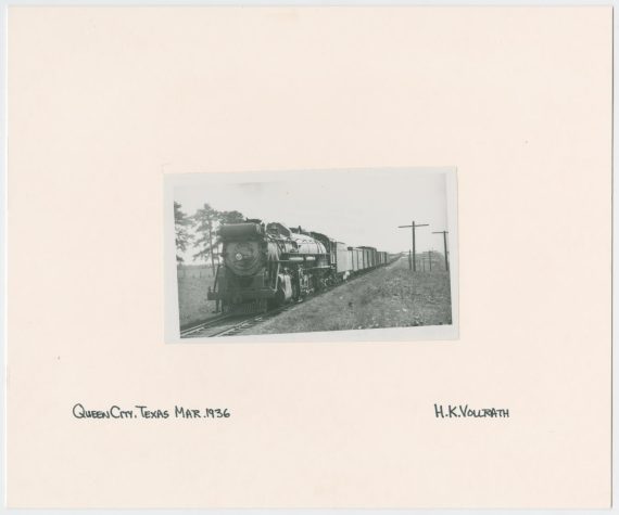 Train Engine #667 and Cars