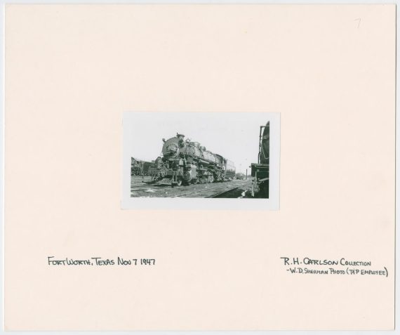 Train Engine #905 and Car - Fort Worth, Texas