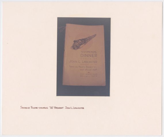 Cover of Souvenir Program