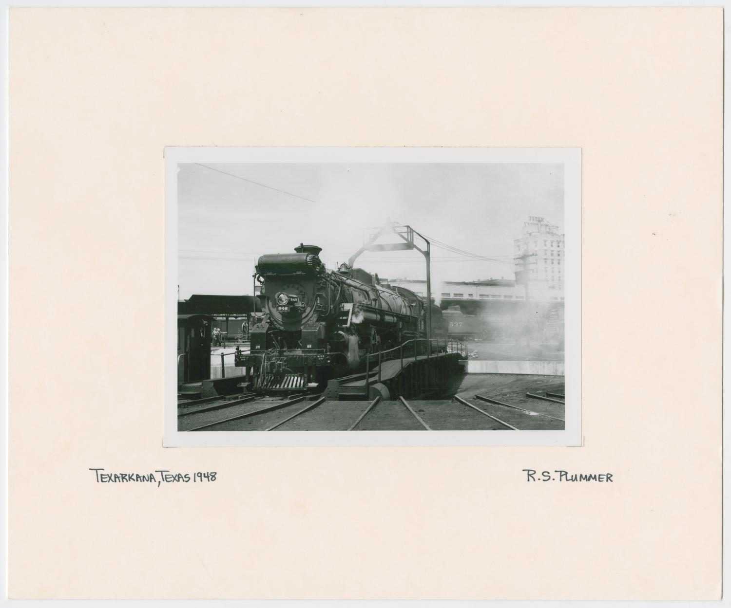 Train Engine #649 and Car