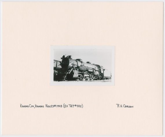 Train Engine and Car - Kansas City, Kansas