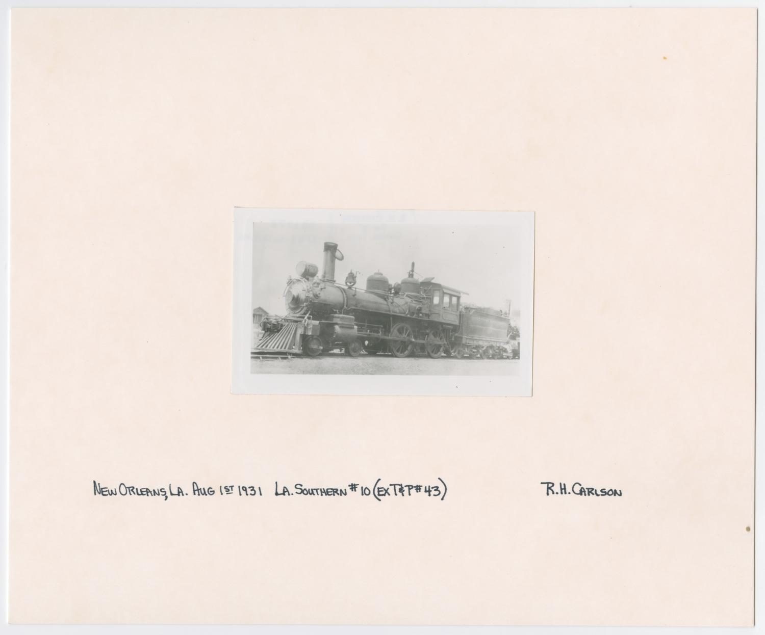 Louisiana Southern Train 10, #2