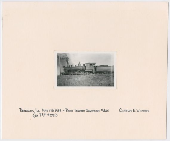 Train Engine #220 and Car