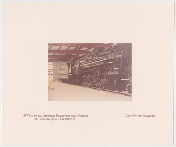 #610 Train Engine and Tender