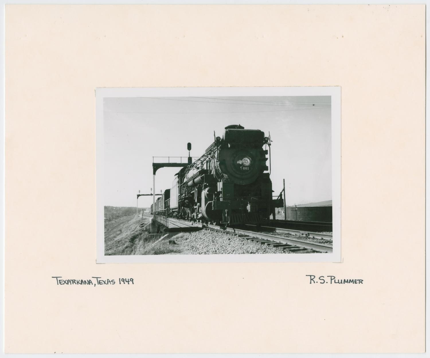 Train Engine #661 and Cars