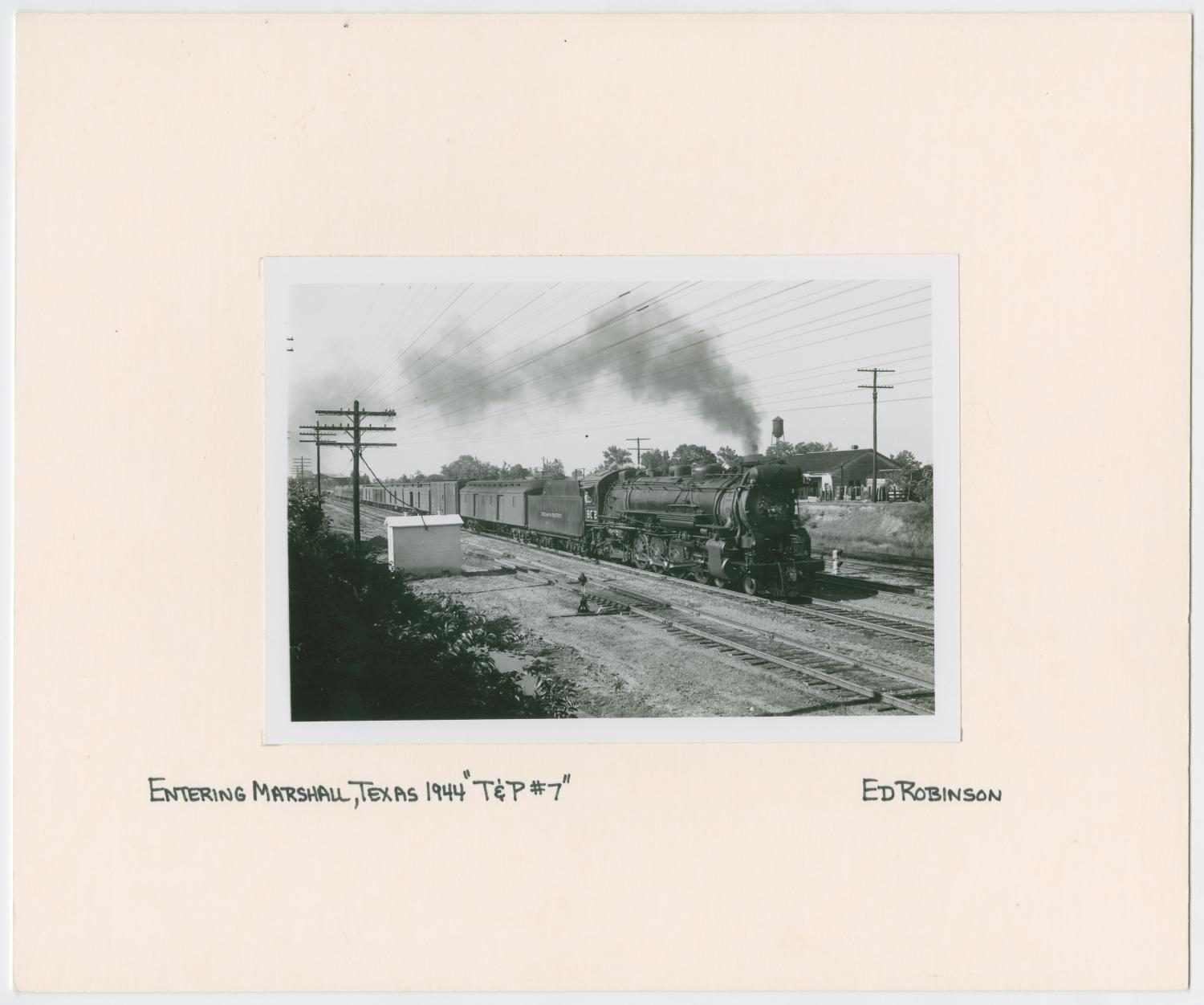 Train Engine #902 and Cars