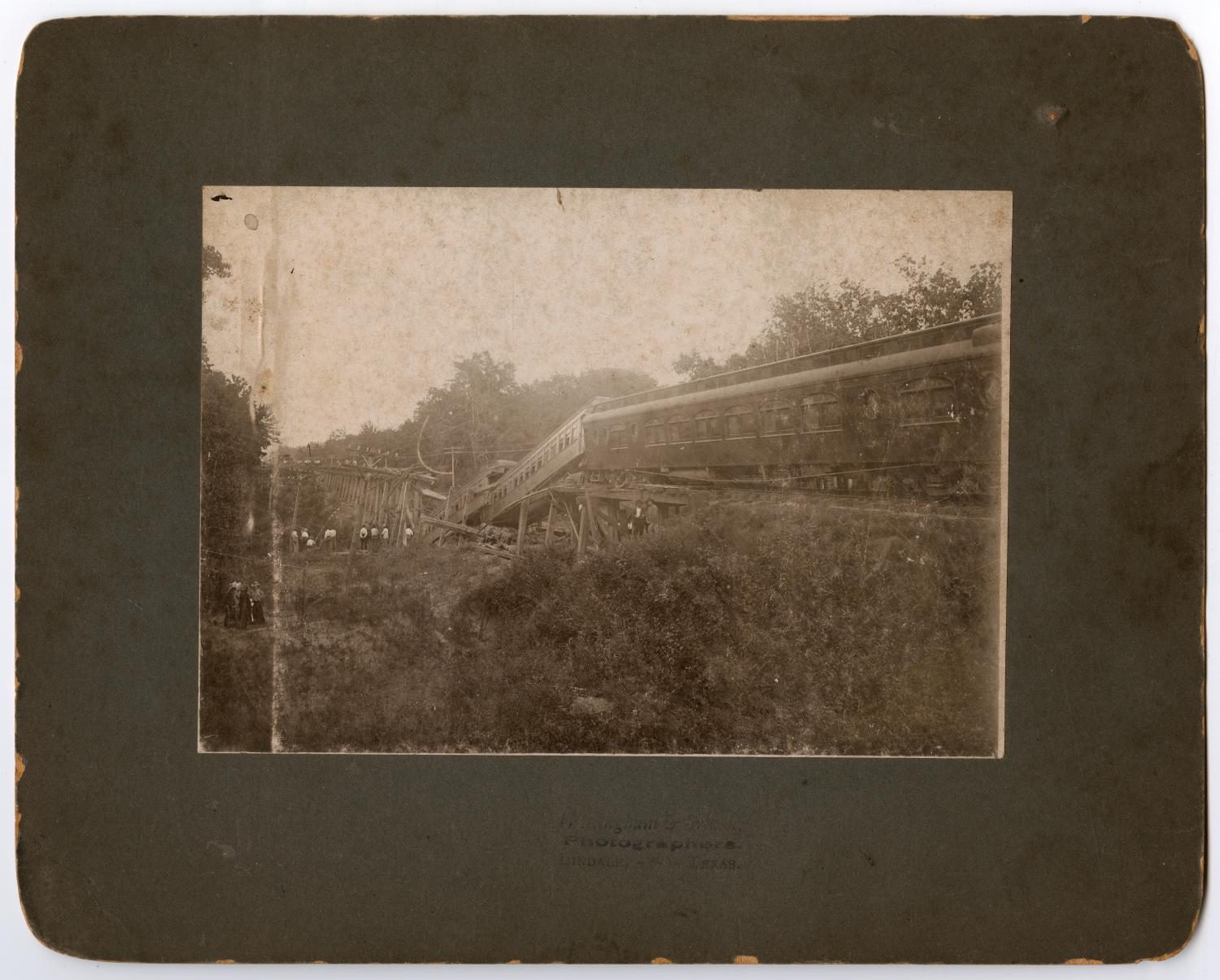 Train Wreck from Behind