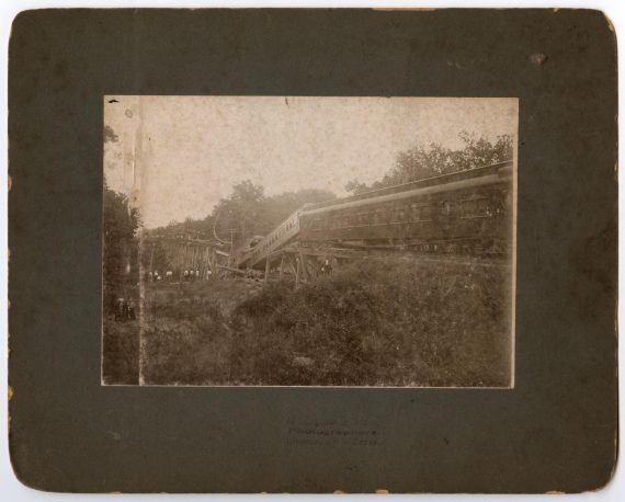 Train Wreck from Behind