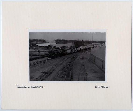 T&P Train #610 Near the Station in Temple, Texas