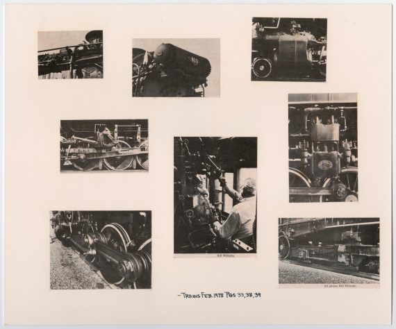 Closeup on Parts of Train #610