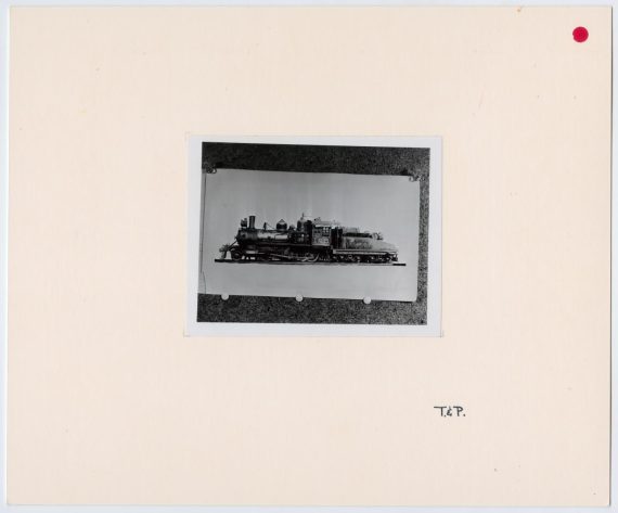 Pinned Photograph of Train #148