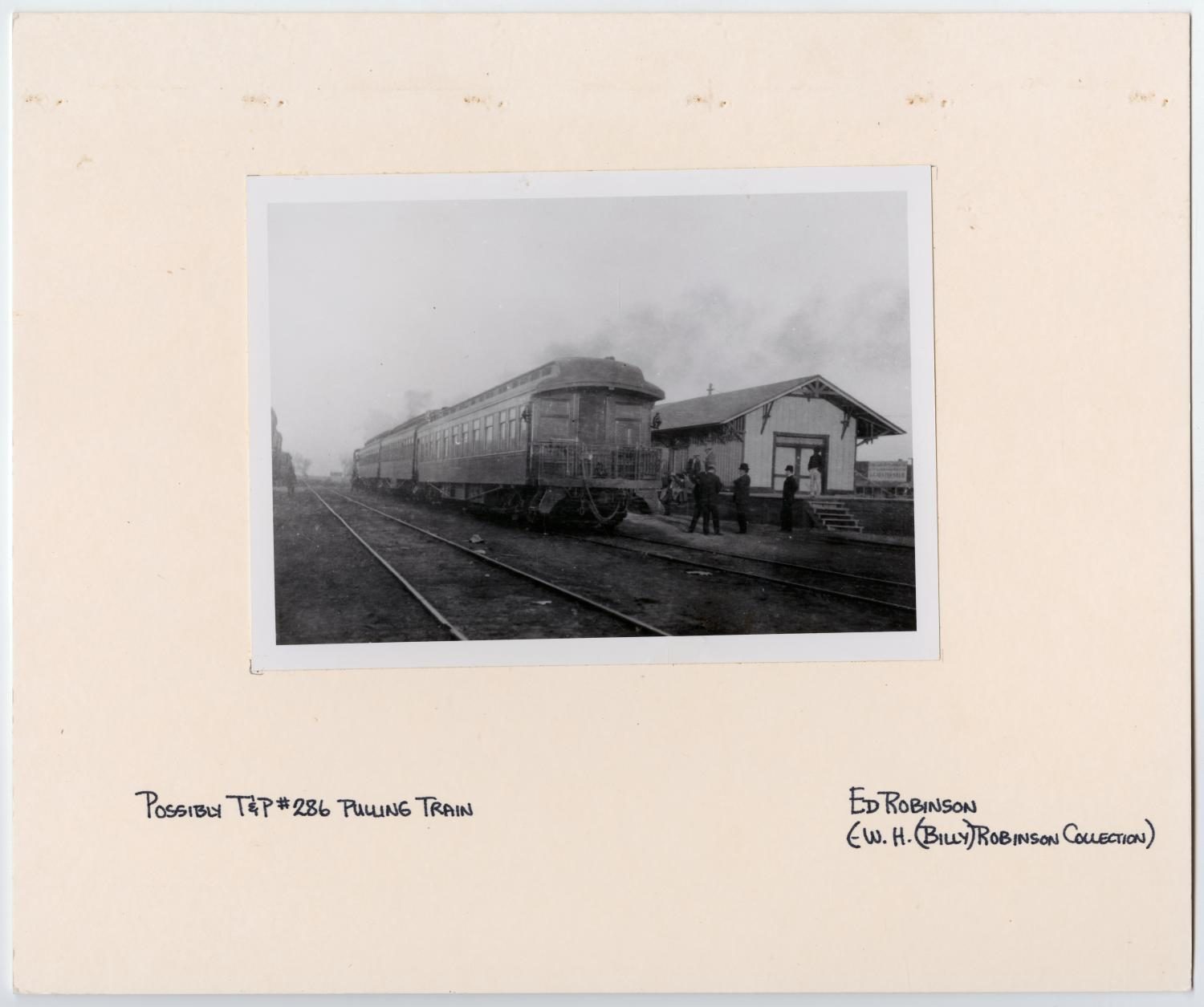 T&P Caboose on Train #286