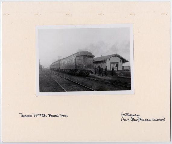 T&P Caboose on Train #286