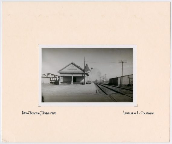 Train Station in New Boston, Texas