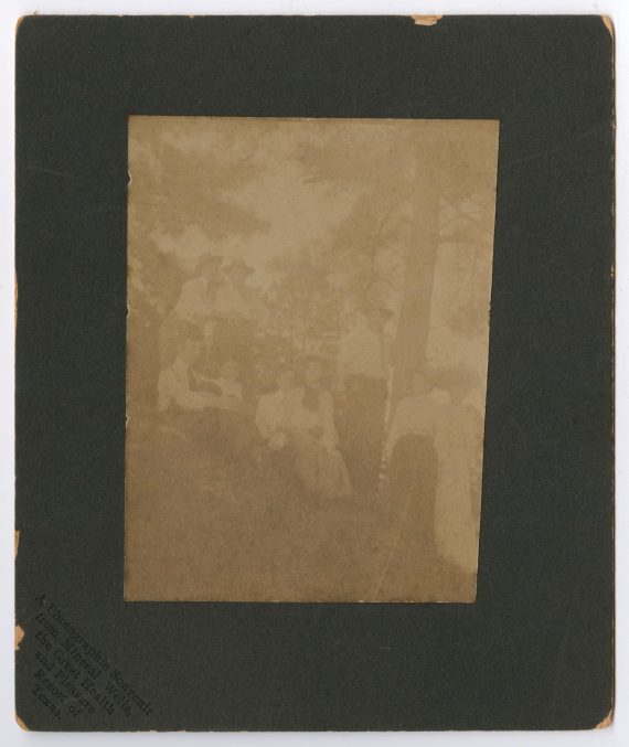 Souvenir Photo from Mineral Wells