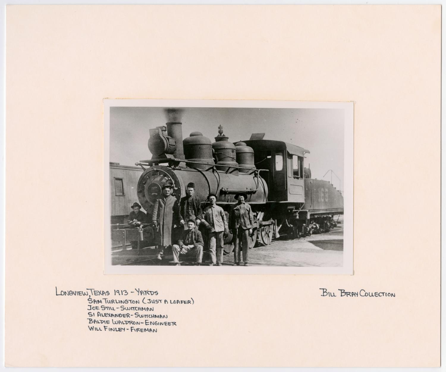 Group Photo in Front of T&P Train #169
